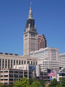Cleveland, Ohio Skyline